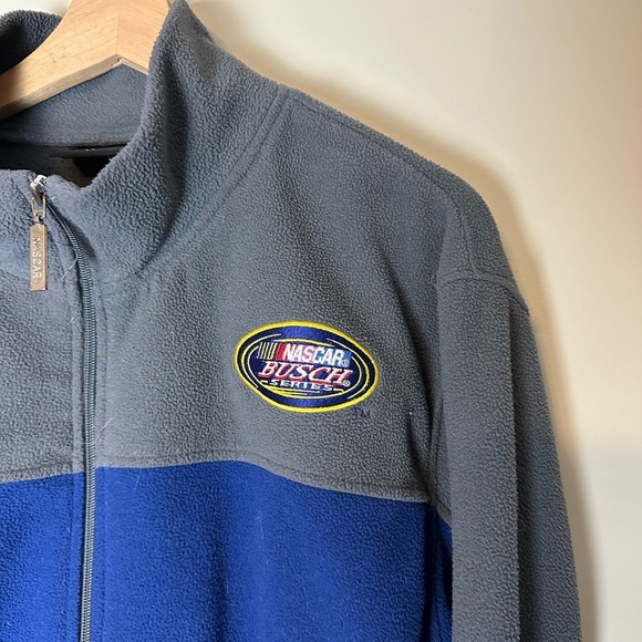 Vintage NASCAR Busch Series Zip-up Fleece Size XL - Picture 4 of 4